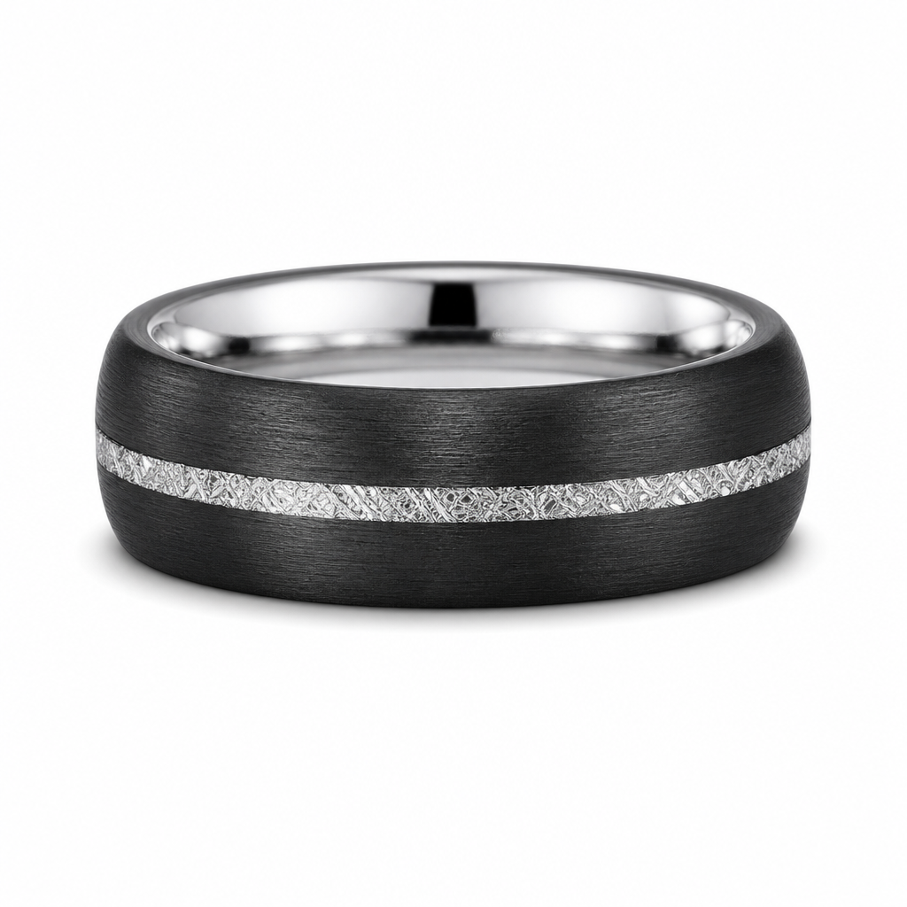 Comet ring — flat clean packshot on white
