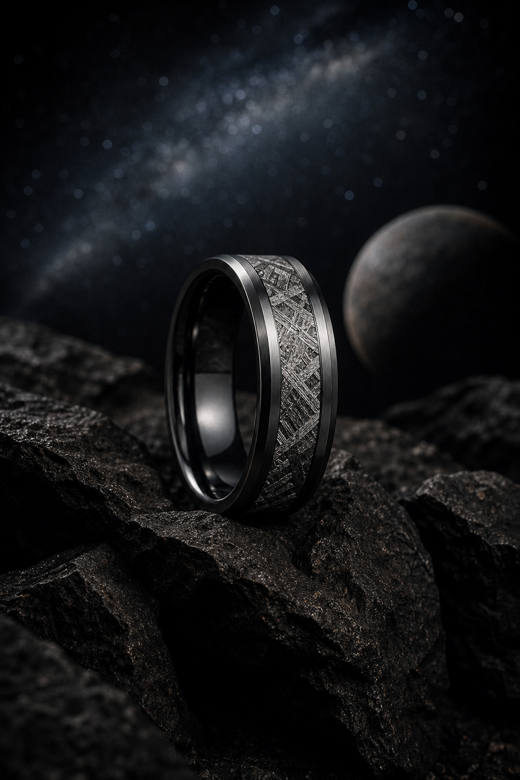 Meteorite Rings for Men